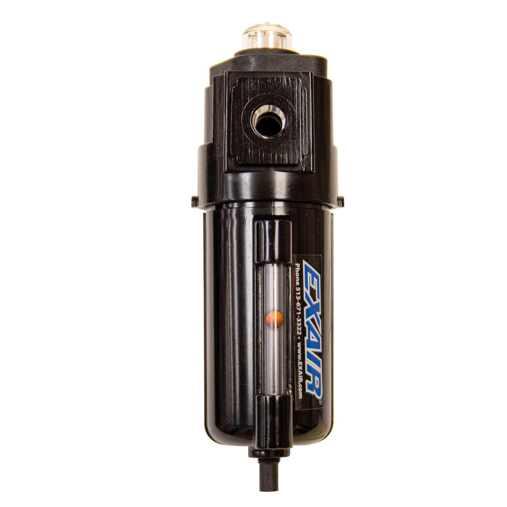 EXAIR 9027 Oil Removal Filter, 1/4 NPT, 24 SCFM (680 SLPM) - MROSupply.com